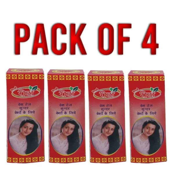 pack-4 Rita Herbal Hair Oil – Almond Castor Blend – 20ml (Pack of 4)