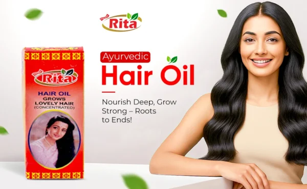 rita-hai-oil-4 Rita Herbal Hair Oil – Almond Castor Blend – 20ml (Pack of 4)