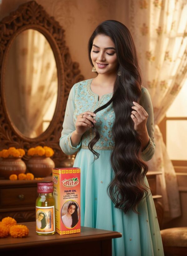 Rita Herbal Hair Oil – 80+ Years of Trusted Natural Hair Care