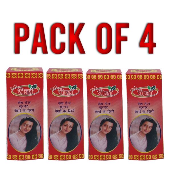 Untitled design (4) Rita Herbal Hair Oil – Almond Castor Blend – 20ml (Pack of 4)